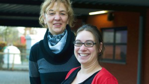 Marina Sleurs en Liesbeth Vos