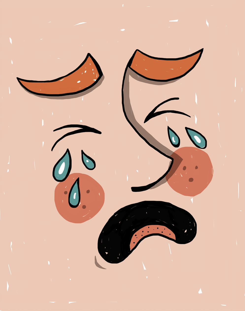 Illustratie: Van een huilend kind