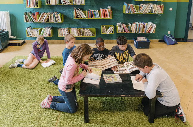Kinderen lezen