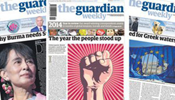 Covers van The Guardian Weekly