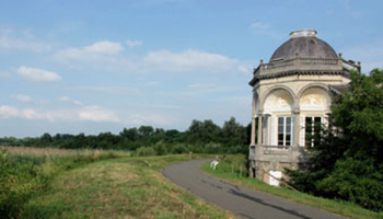 Zicht op Paviljoen