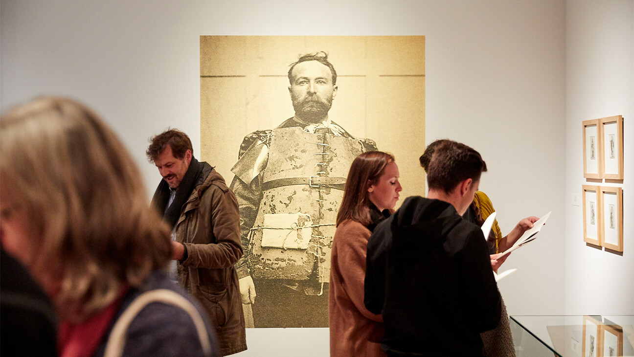 Bezoekers in het Museum Dr. Guislain