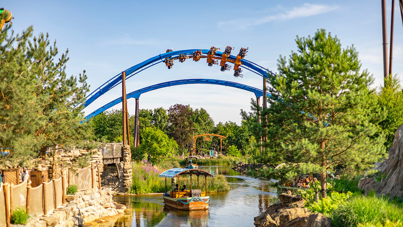 Attractie Avalon in Toverland