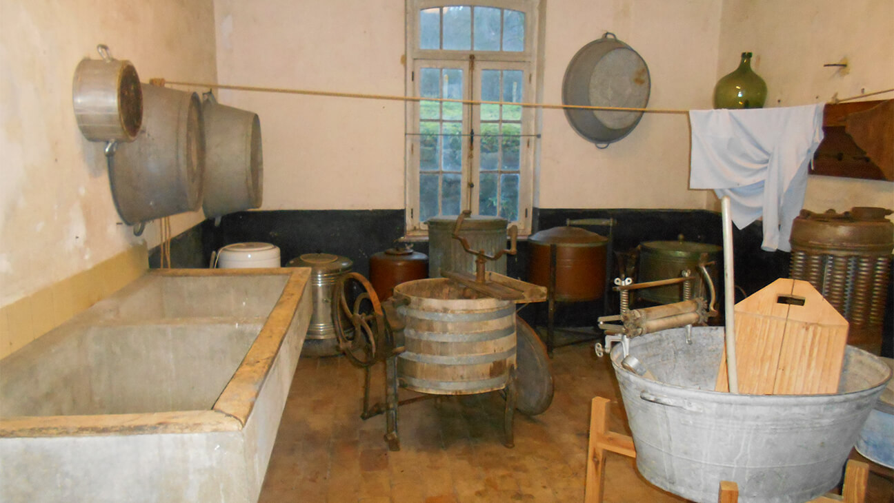 Oude keuken in Centre Historique Inter Police