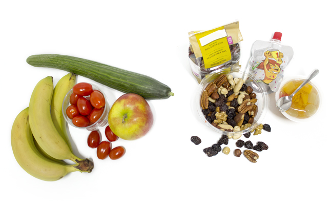 fruit, groenten en noten