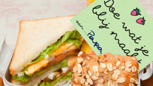 brooddoos verrassing: brooddooskaartjes