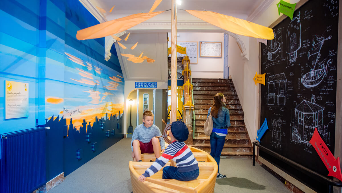 Speelboot - Het kindermuseum Elsene