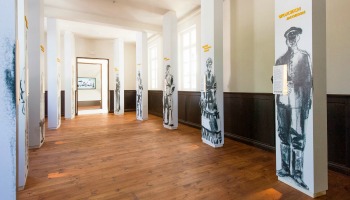Panelen uit tentoonstelling van Belevingscentrum ’14-’18 Tildonk