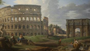 schilderij van het Colloseum