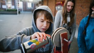 leerling in nieuwe school LAB