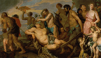barok schilderij over historisch tafereel