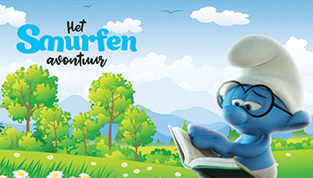 affiche het smurfenavontuur