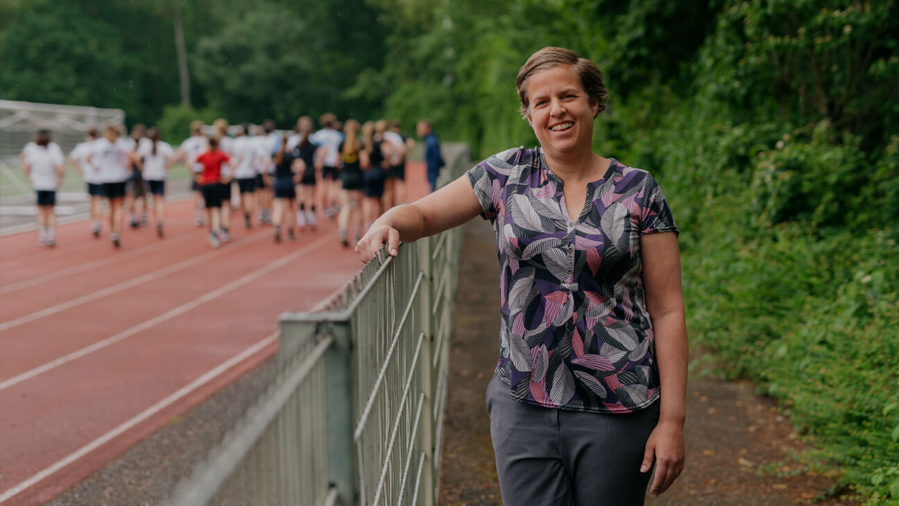 Katrien Fransen, professor aan de onderzoeksgroep Fysieke Activiteit, Sport en Gezondheid