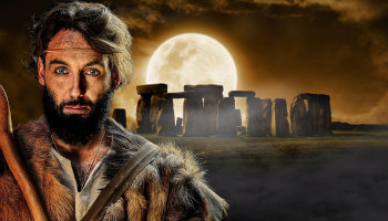 Man voor Stonehenge-site