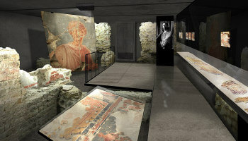 archeologische site van het Teseum