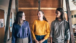 Leerlingen Marlies, Simka & Karel over warm zorgbeleid