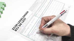 klik en print betrokkenheid: Zijn leerlingen bij de les, evaluatie