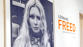 foto uit de expo over 'Leonard Freed'