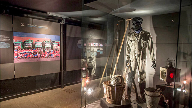 foto uit het riolenmuseum