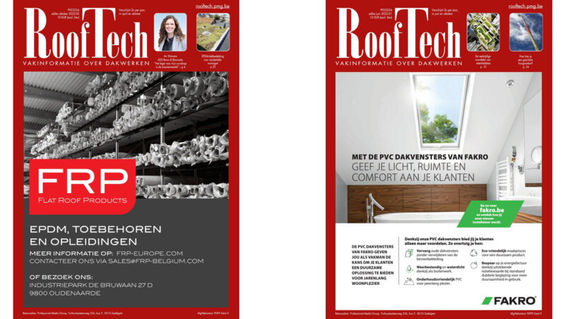 Covers van het magazine 'RoofTech'