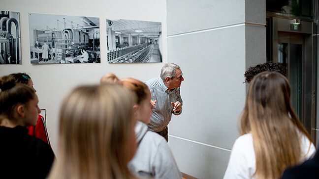 op bezoek in het Bellevue Museum