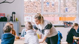 Veroniek (juf vierde leerjaar de Vlinderboom) in samenwerking met leerlingen in de klas