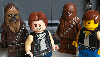Lego-figuurtjes uit Star Wars