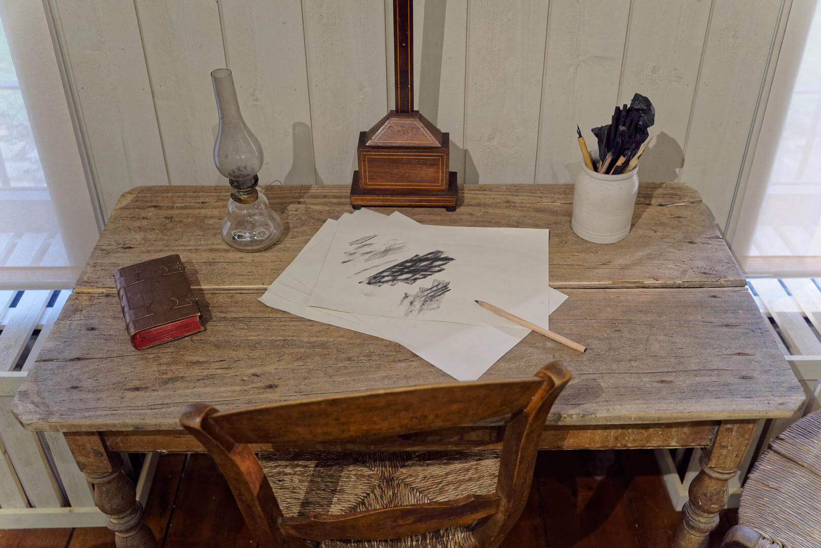 Schrijftafel Huis Van Gogh in Cuesmes