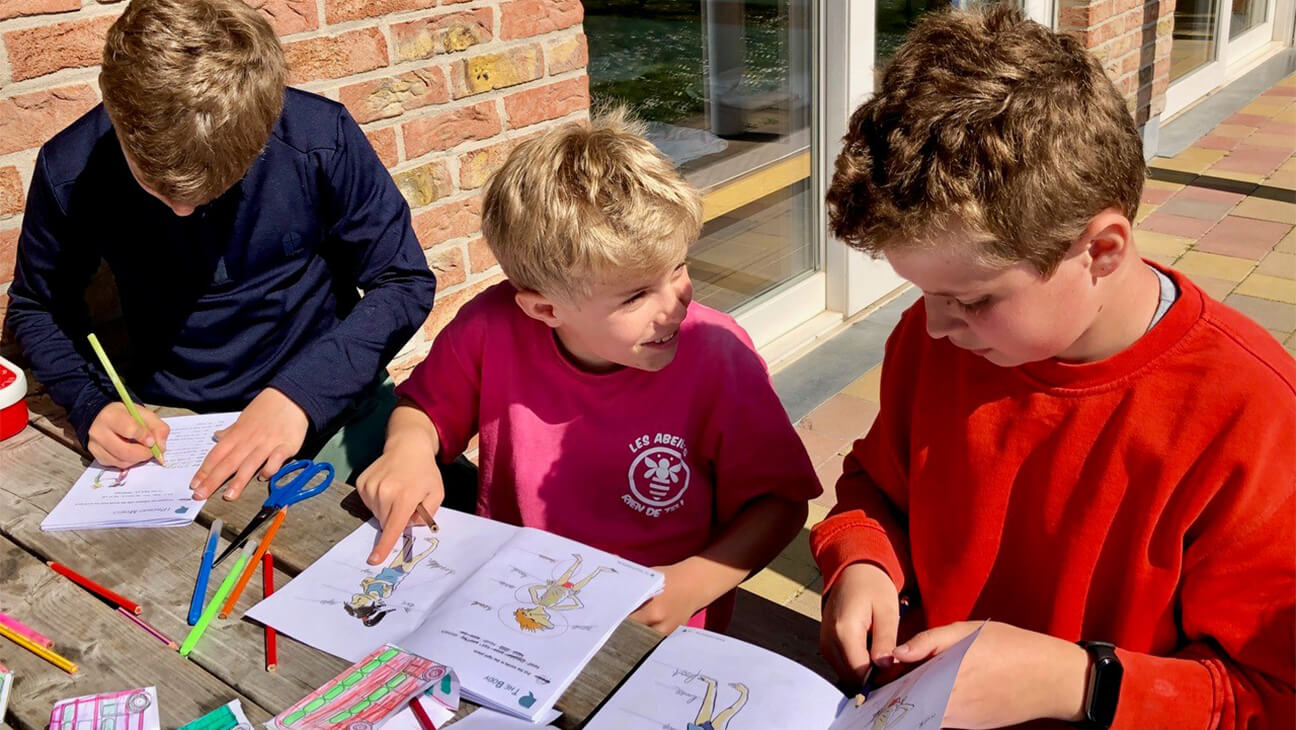 Kinderen op vakantie met Roeland taalvakanties