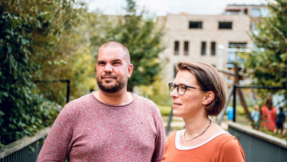 Directeur Willem Schoors en Ruth Wouters