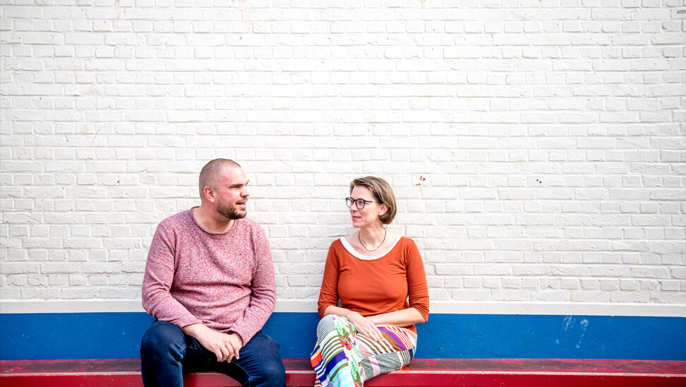 Directeur Willem Schoors en Ruth Wouters