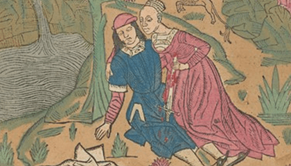 beeld uit expo Ovidius in Metamorfose