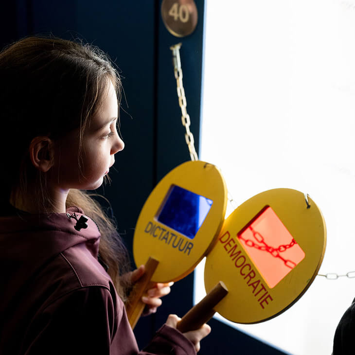 Leerlingen op bezoek in het  MigratieMuseumMigration