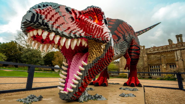 Dinosaurus in legoblokken