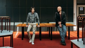 Directeurs Bart Deroeck en Mattias Paglialunga doen hun aanpak rond afstandsonderwijs uit de doeken.