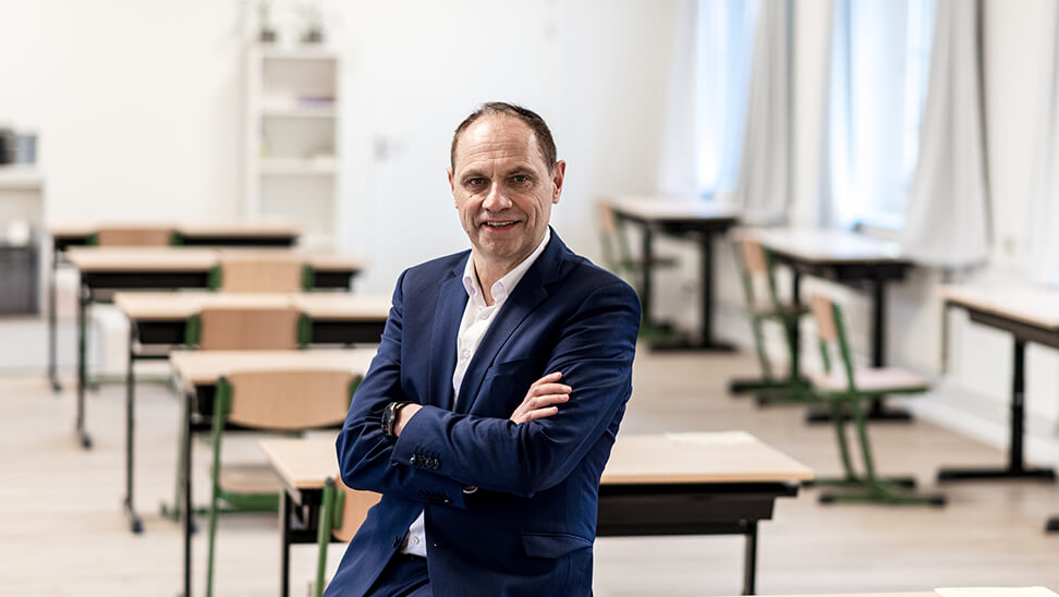 Philip Brinckman, pedagogisch directeur van het Sint-Jozefscollege in Turnhout., leidt de expertengroep.