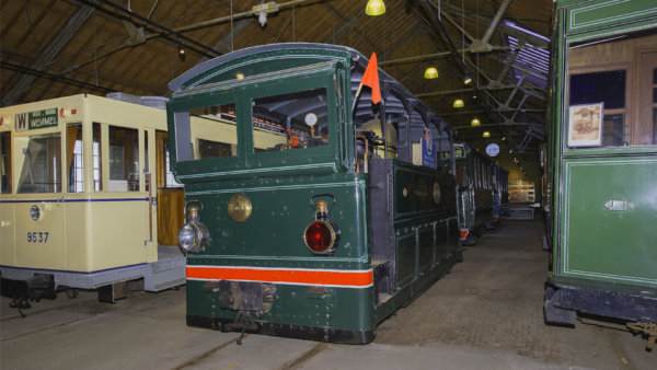 trams in Tramsite Schepdaal