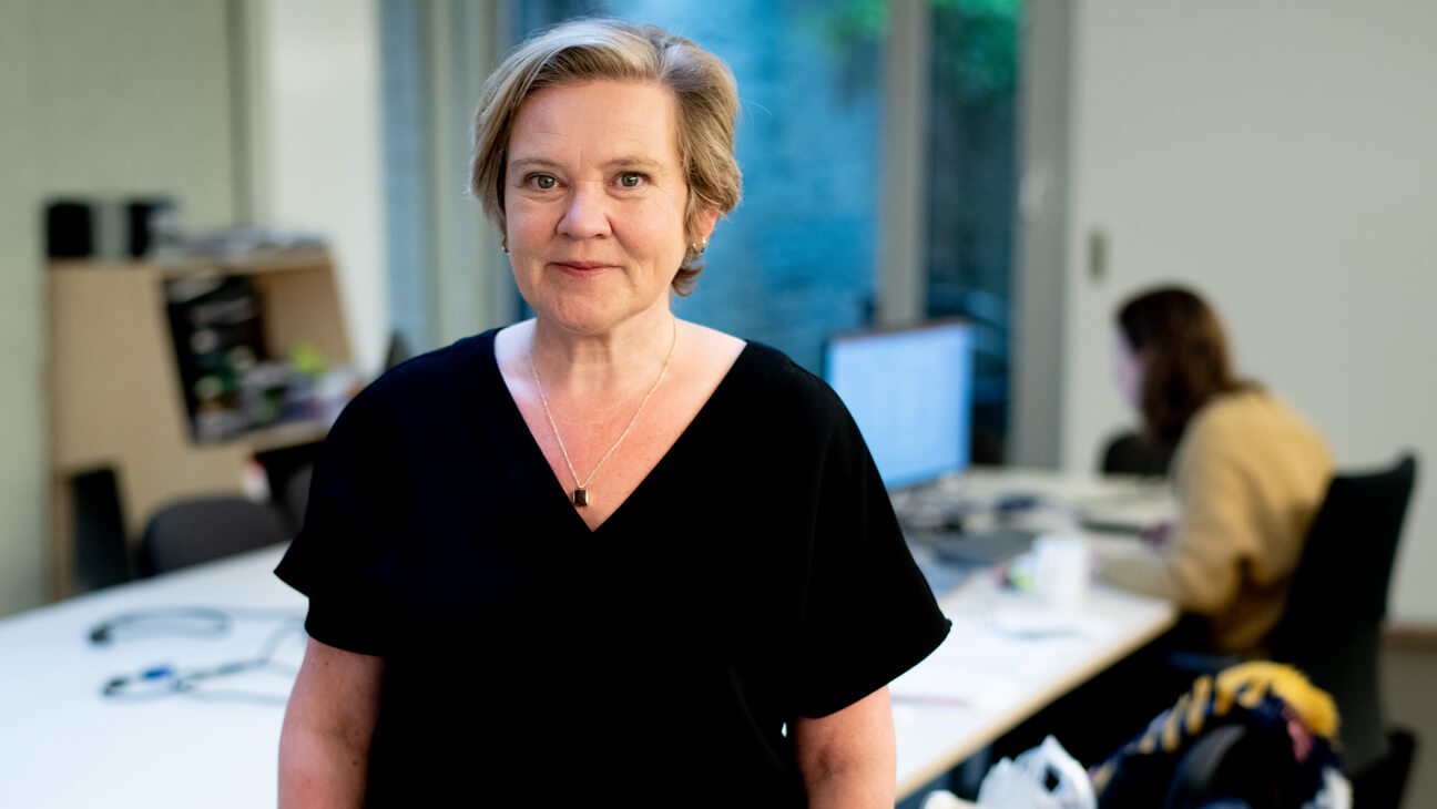 Portret van Trauma‑expert Tine Daeseleire