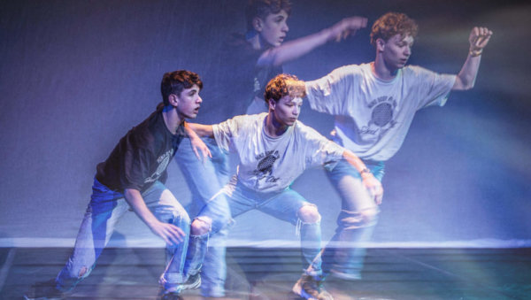 danser in slow motion
