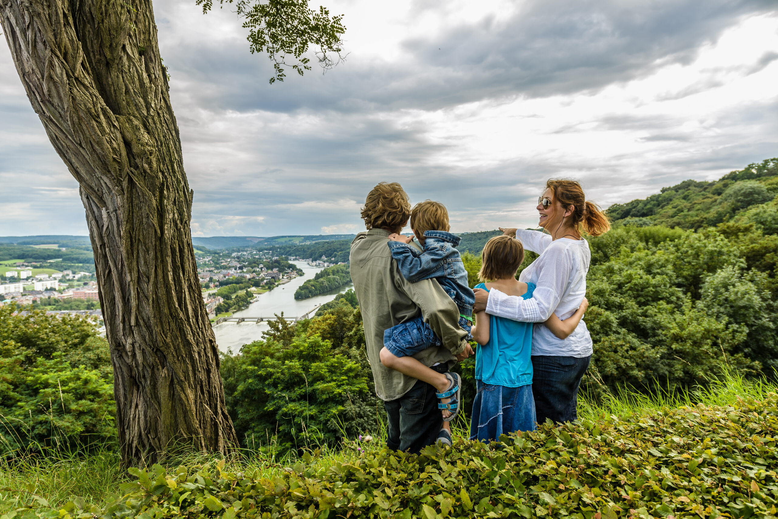 Panorama op de Maas (Namen)