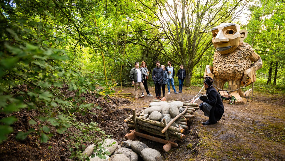 deschorrekopie wandeltocht in de schorre in Boom