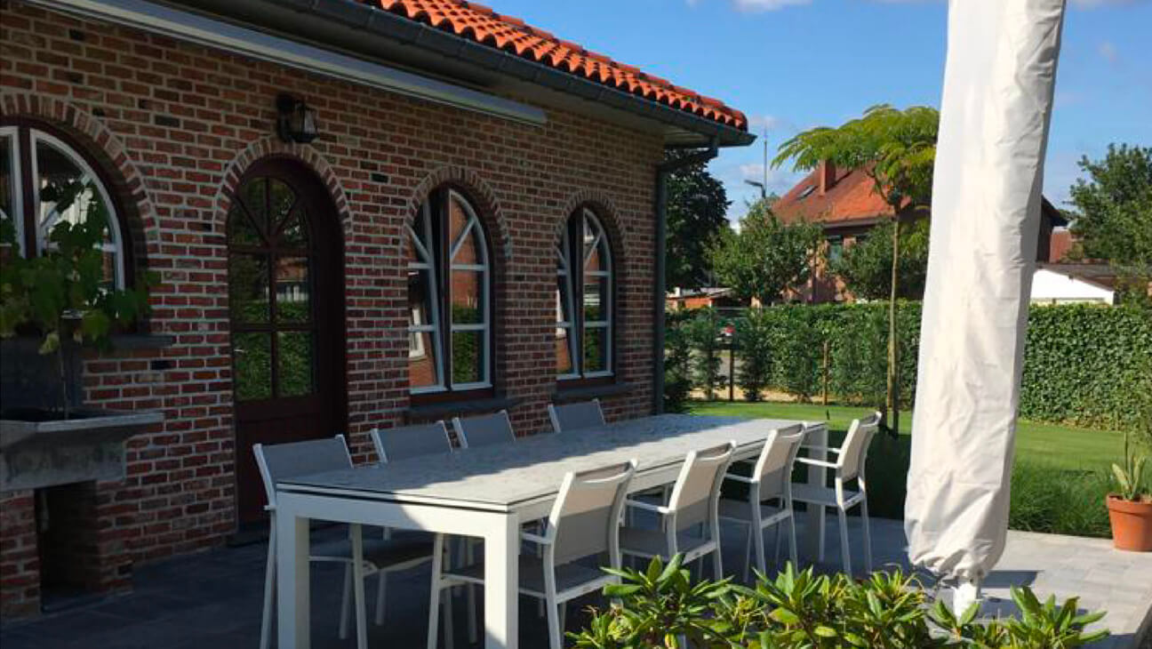Terras van vakantiewoning Il Cipresso