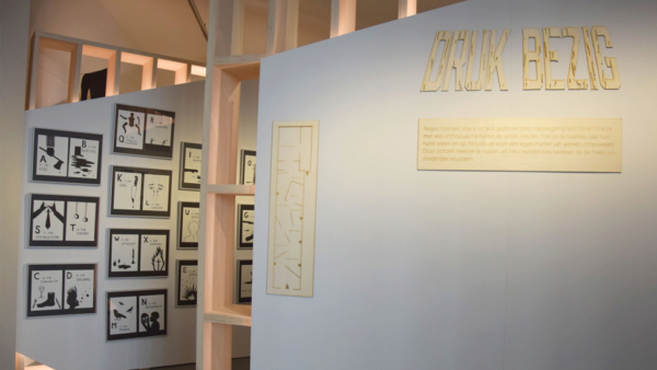 expo 'druk bezig'
