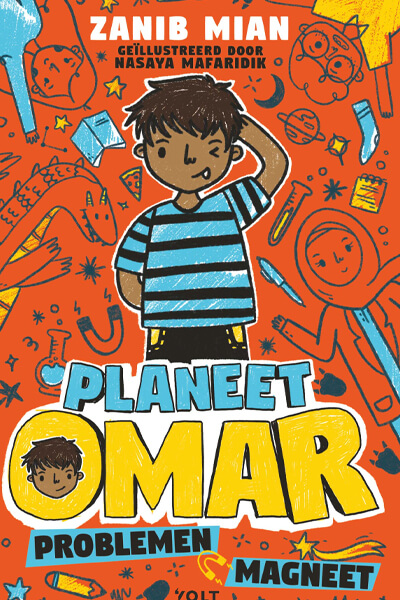 cover boek 'Planeet Omar: Problemenmagneet'