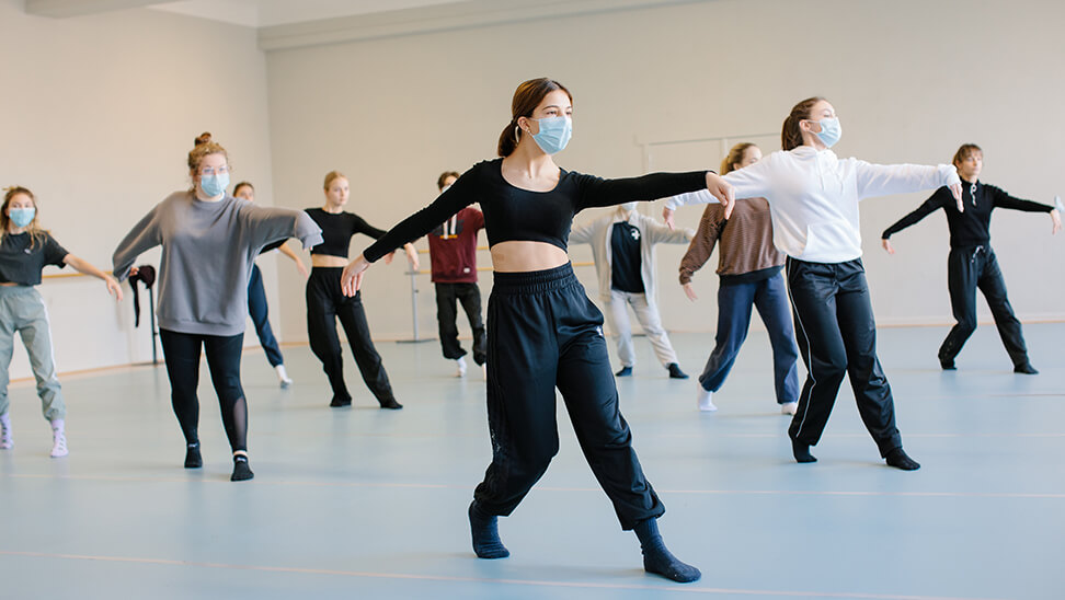 Dansles in de kunsthumaniora