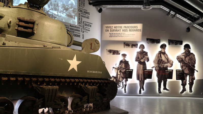 Tank in het Bastogne War Museum