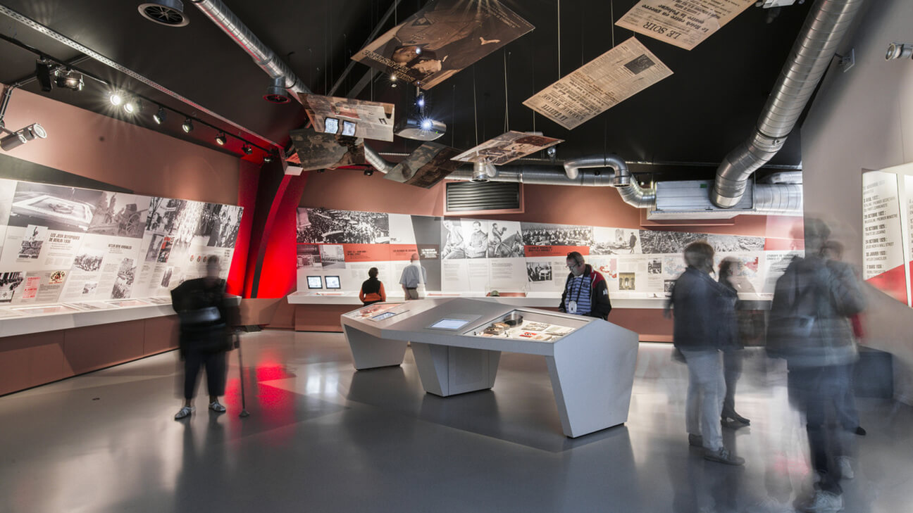 Tentoonstellingsruimte Bastogne War Museum