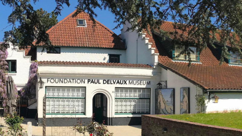 Gevel Paul Delvaux museum