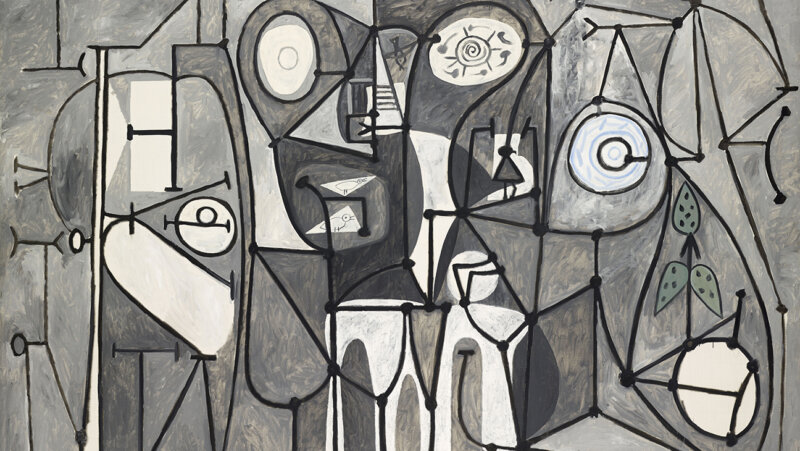 Abstract werk van Picasso