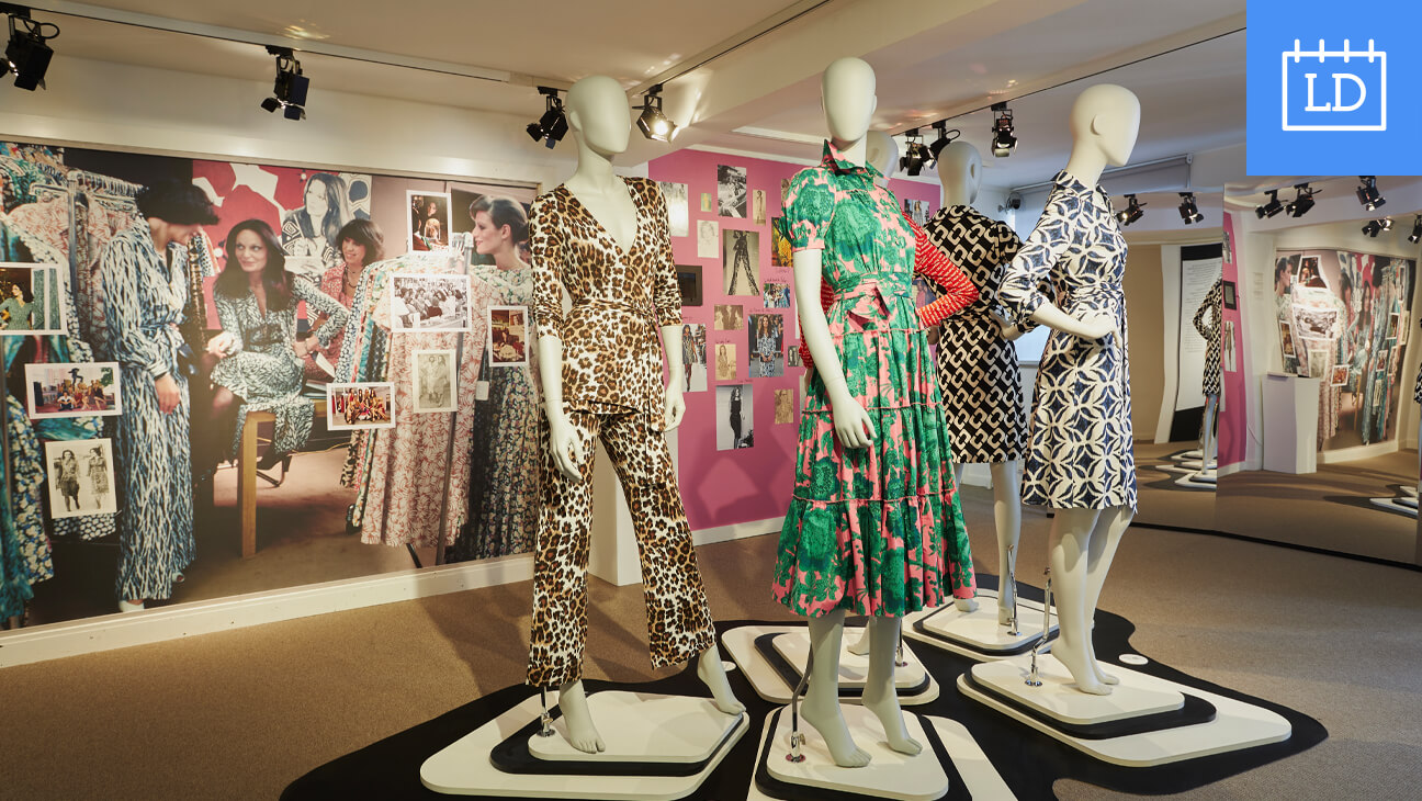 Beeld uit de expo 'Expo Diane von Furstenberg, Woman before Fashion'